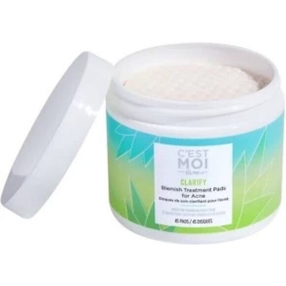 C'Est Moi Clarify Blemish Treatment Pads For Acne NIB 45 pads - Picture 3 of 3